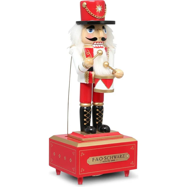 12 Inch Musical Wooden Nutcracker Prince - Image 2