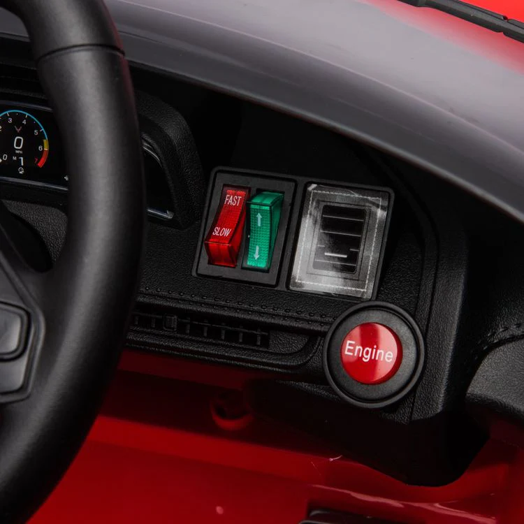 12V Corvette C8 1-Seater Ride On Car - Red - Image 9