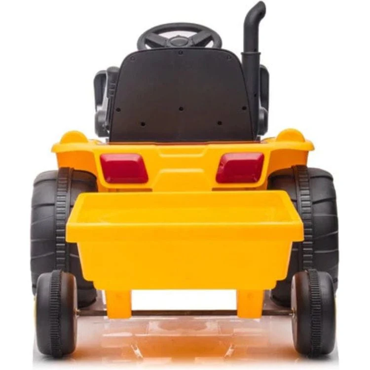 12V Freddo Excavator 1 Seater Ride on for Kids - Yellow - Image 4