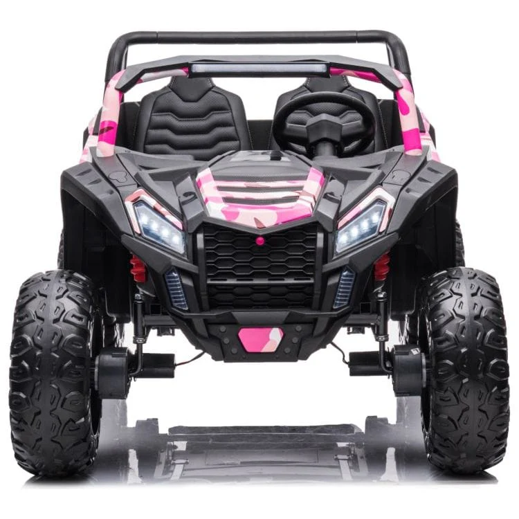 24V 4x4 Freddo Dune Buggy Buccaneer 2 Seater Ride on - Pink - Image 5