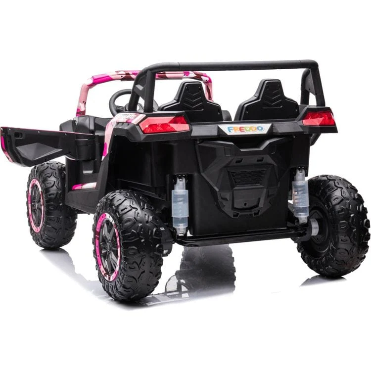 24V 4x4 Freddo Dune Buggy Buccaneer 2 Seater Ride on - Pink - Image 6