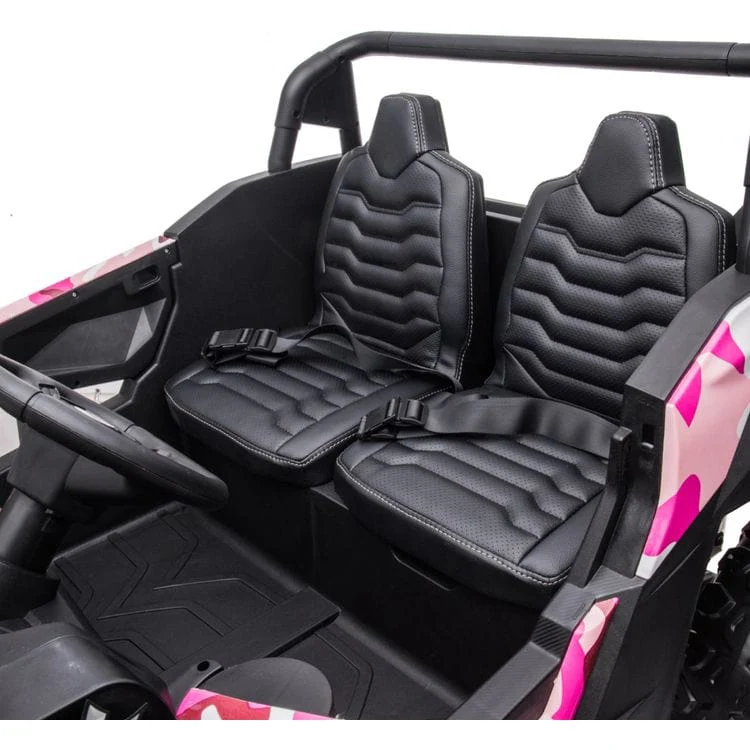 24V 4x4 Freddo Dune Buggy Buccaneer 2 Seater Ride on - Pink - Image 9