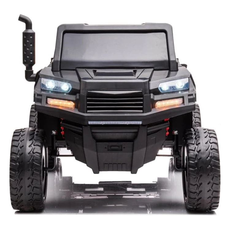 24V 4x4 Freddo Toys Tractor Trailer 2 Seater Ride on - Black - Image 5