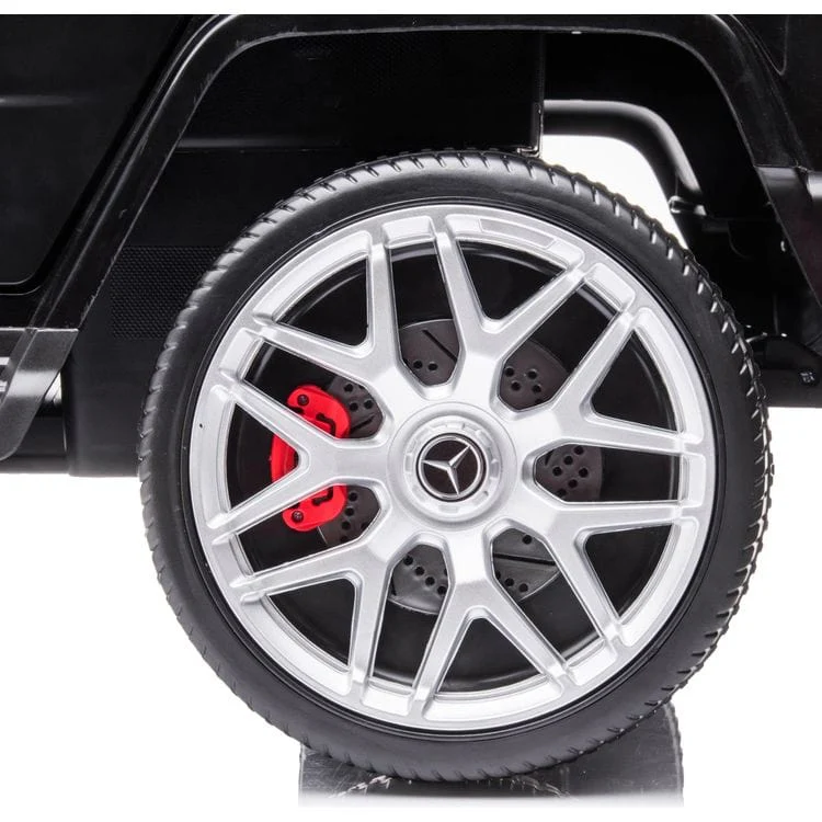 24V 4x4 Mercedes Benz G63 AMG 2 Seater Ride On Car - Black - Image 6