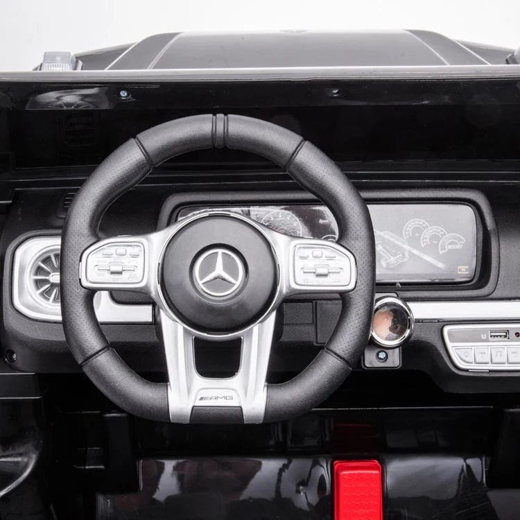 24V 4x4 Mercedes Benz G63 AMG 2 Seater Ride On Car - Black - Image 7