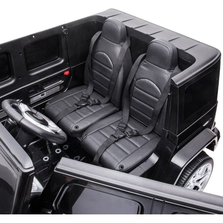 24V 4x4 Mercedes Benz G63 AMG 2 Seater Ride On Car - Black - Image 8