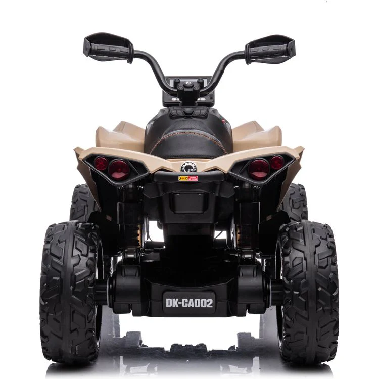 24V Can Am Renegade 1-Seater ATV Ride On - Khaki - Image 3