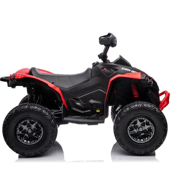 24V Can Am Renegade 1-Seater ATV Ride On - Red - Image 6
