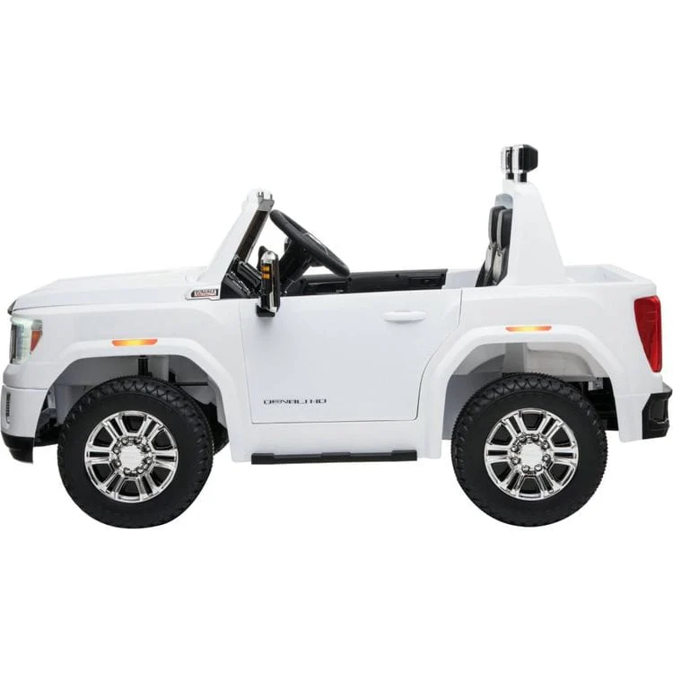 24V GMC Denali 2 Seater Ride On - White - Image 5