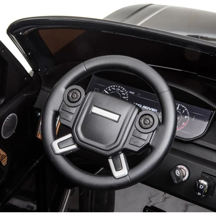 24V Range Rover HSE 2 Seater Ride on Car - Black - Image 7