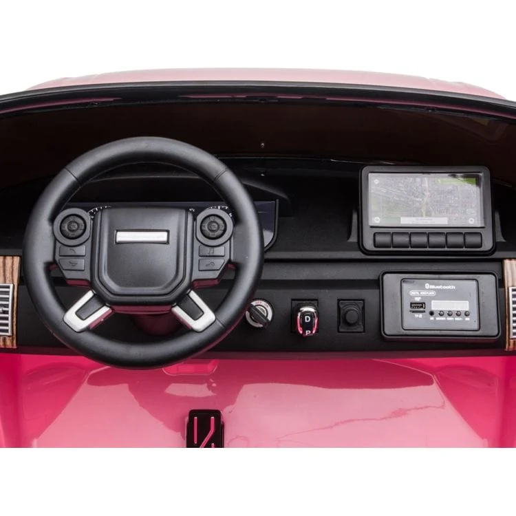 24V Range Rover HSE 2 Seater Ride on Car - Pink - Image 7