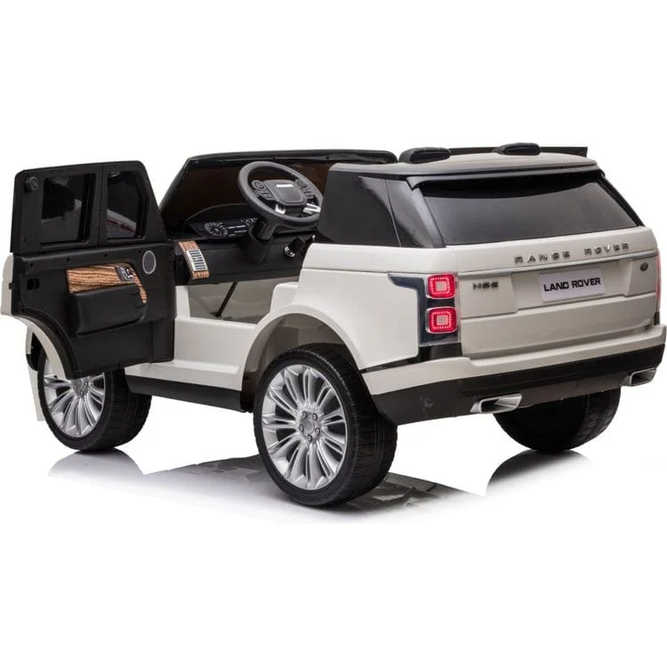 24V Range Rover HSE 2 Seater Ride on  Car - White - Image 6