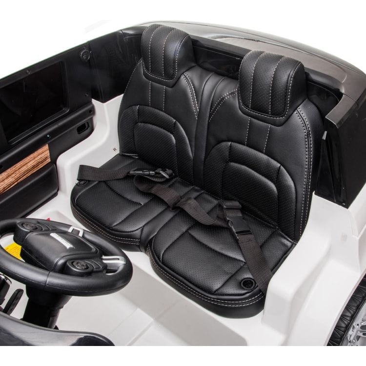 24V Range Rover HSE 2 Seater Ride on  Car - White - Image 9