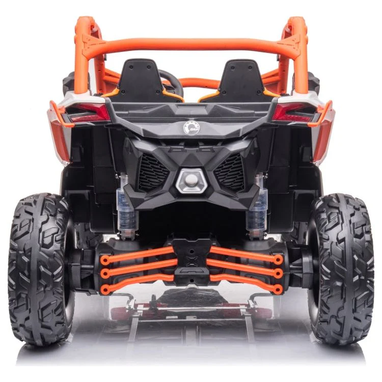 2x24V 4x4 Can Am Maverick 2 Seater Ride on UTV - Orange - Image 3