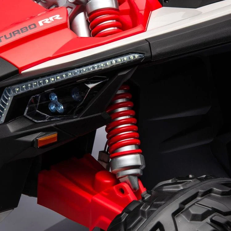 2x24V 4x4 Can Am Maverick 2 Seater Ride on UTV - Red - Image 10