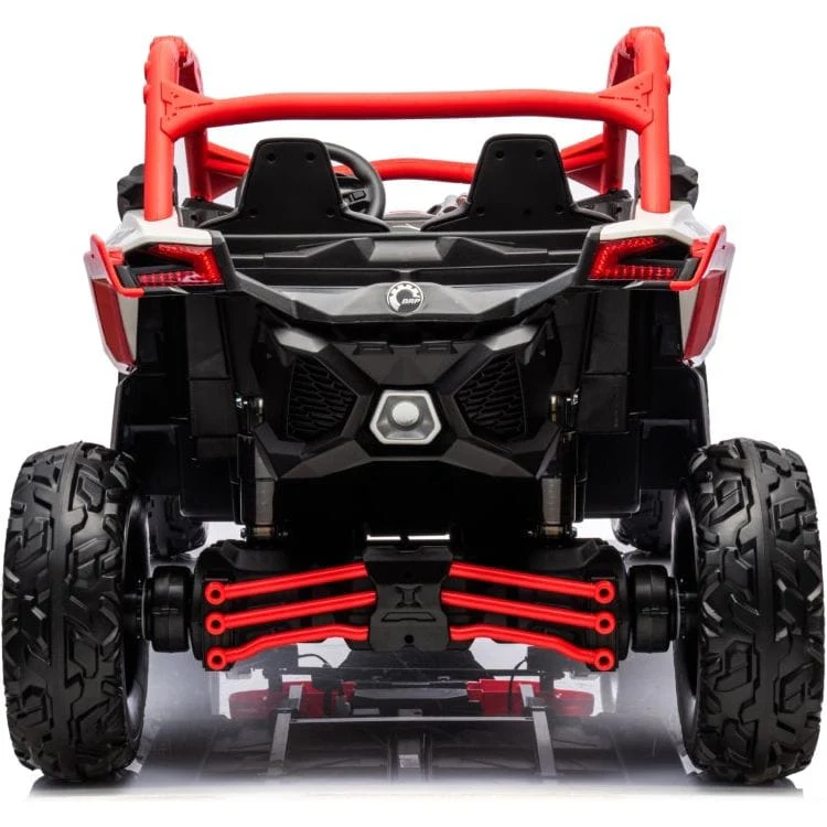 2x24V 4x4 Can Am Maverick 2 Seater Ride on UTV - Red - Image 3