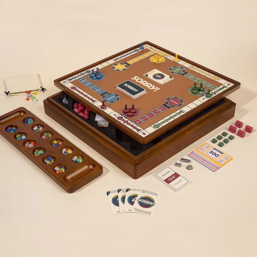 3-in-1 Premium Game Collection Monopoly Sorry Mancala - Image 4