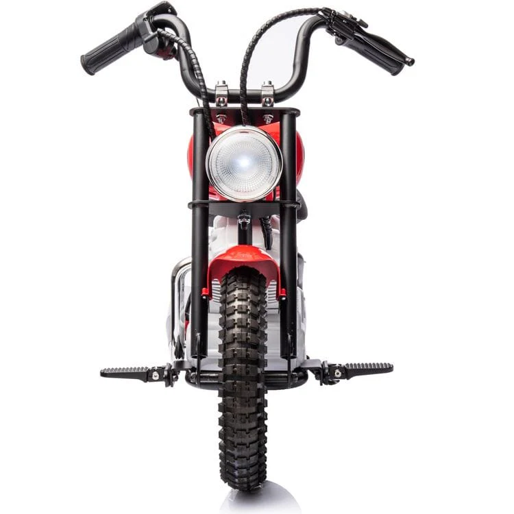 36V Freddo e-Chopper Ride On - Red - Image 4
