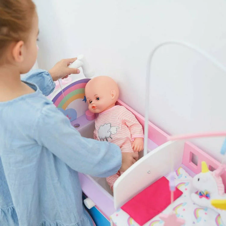 6 in 1 Baby Doll Changing Station with Storage - Image 3