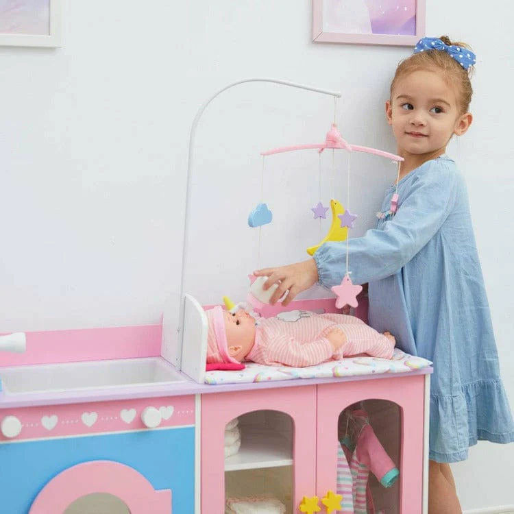 6 in 1 Baby Doll Changing Station with Storage - Image 4