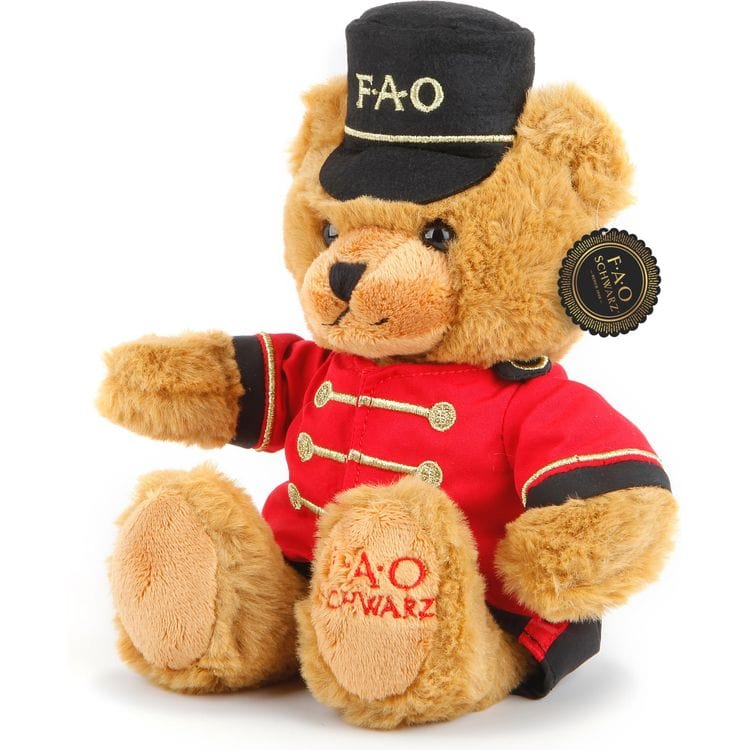 7" Plush Bear Soldier in a Bag - Image 2