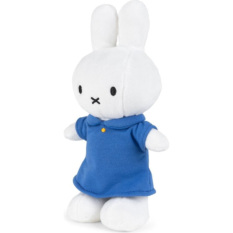 9.5" Miffy Standing Blue Dress Plush - Image 2