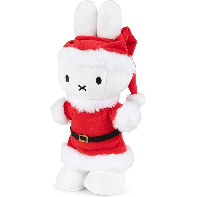 9.5" Miffy Standing Santa Plush - Image 2
