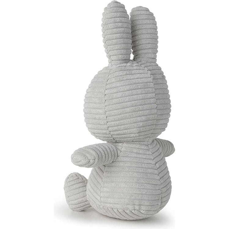 9" Miffy ECO Corduroy Grey Plush - Image 3