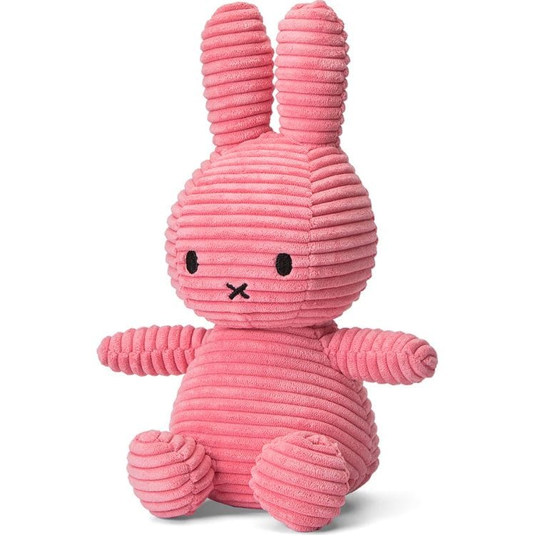 9" Miffy ECO Corduroy Plush - Bubblegum Pink - Image 2