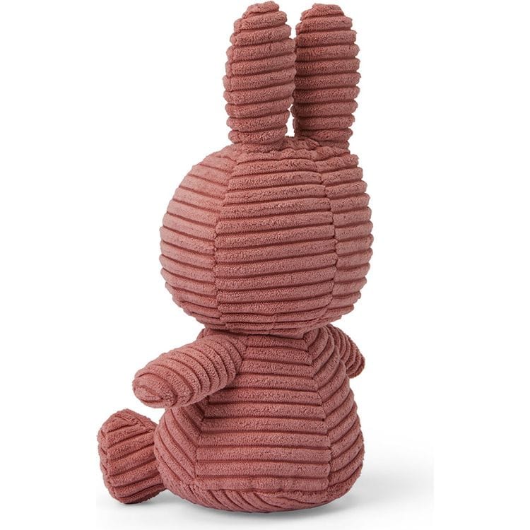 9" Miffy ECO Corduroy Plush - Dusty Rose - Image 3