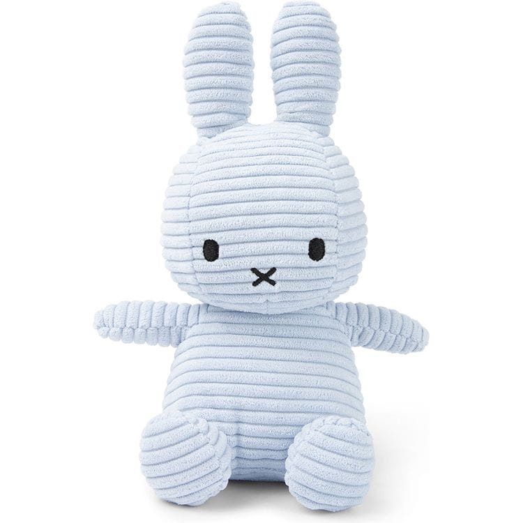 9" Miffy ECO Corduroy Plush - Ice Blue - Image 3