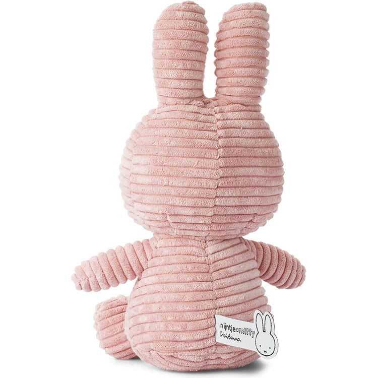 9" Miffy ECO Corduroy Plush - Pink - Image 3