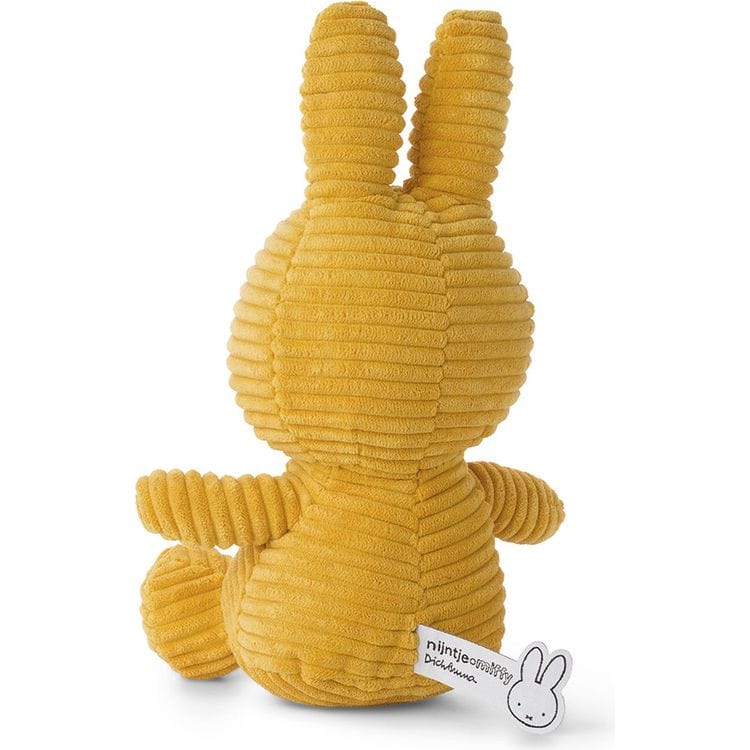 9" Miffy ECO Corduroy Plush - Yellow - Image 3