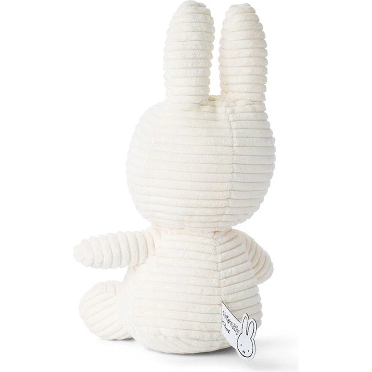 9" Miffy ECO Off-White Sitting Corduroy Plush - Image 2