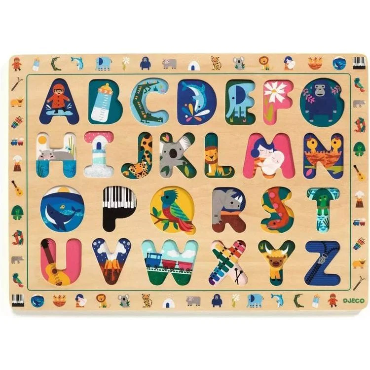 ABC Wooden Puzzle - Image 2