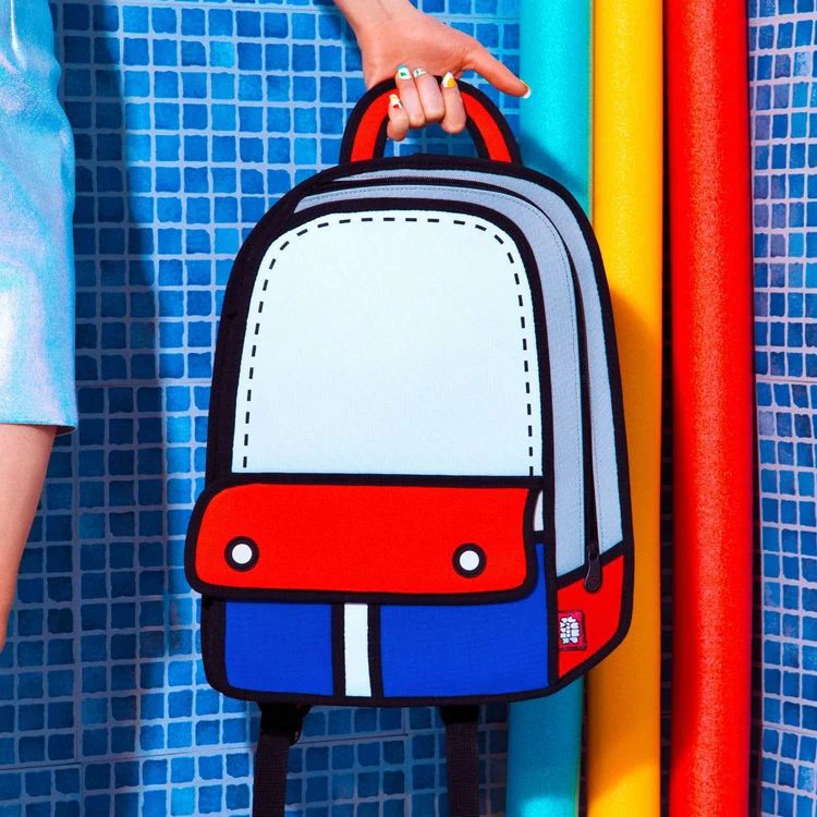 Adventure Backpack - Red - Image 2