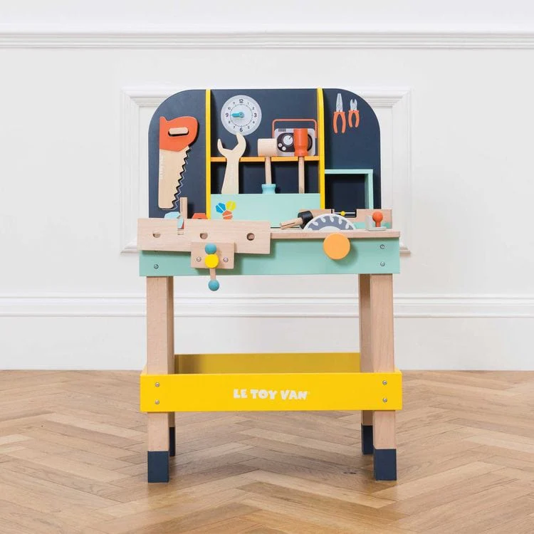 Alex’s Toy Work Bench with 11 Accessories - Image 2