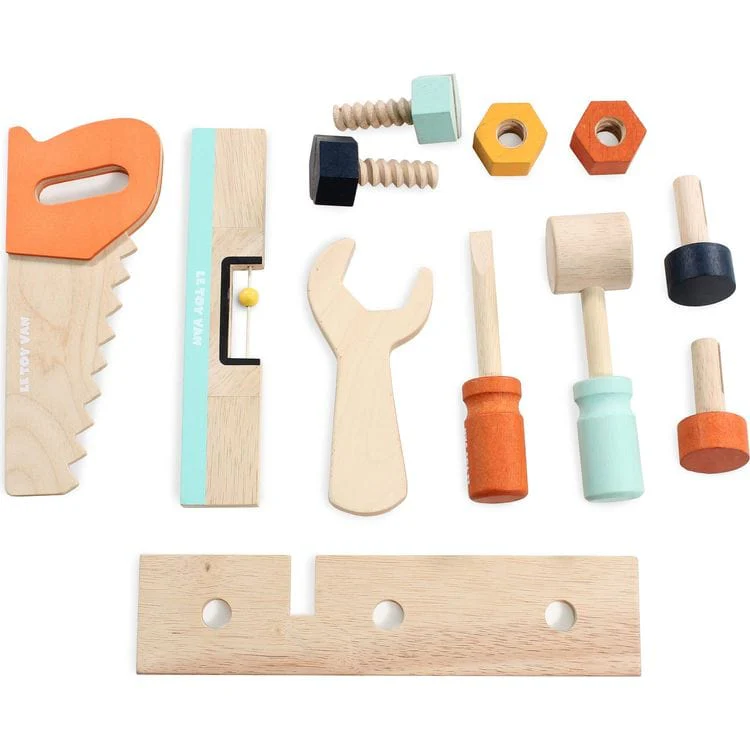Alex’s Toy Work Bench with 11 Accessories - Image 6