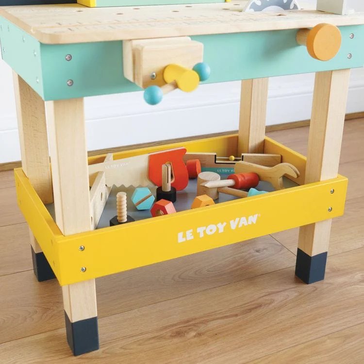 Alex’s Toy Work Bench with 11 Accessories - Image 8