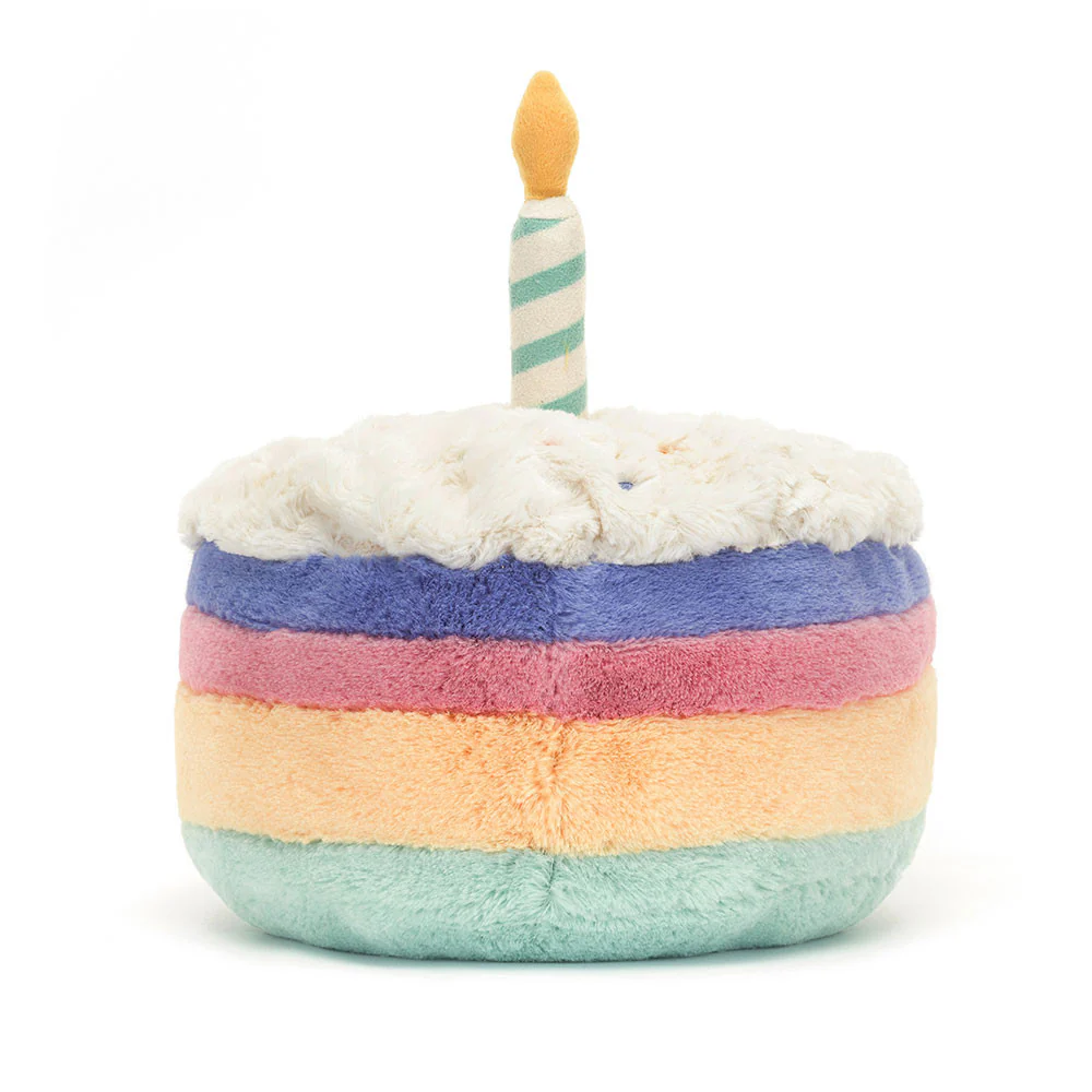 Amuseables Rainbow Birthday Cake Plush - Image 3