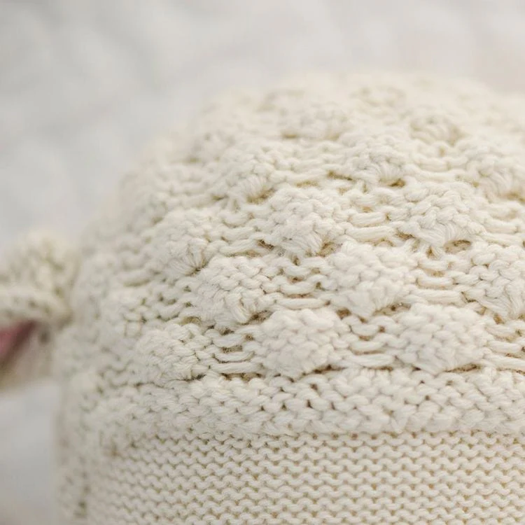 Little 13" Avery the Lamb Hand-Knit Doll - Image 3