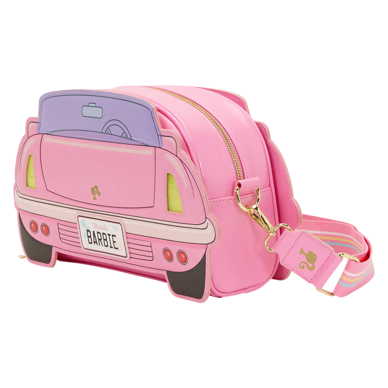 Barbie Corvette Car Light-Up Crossbody Bag with Coin Bag - Image 2