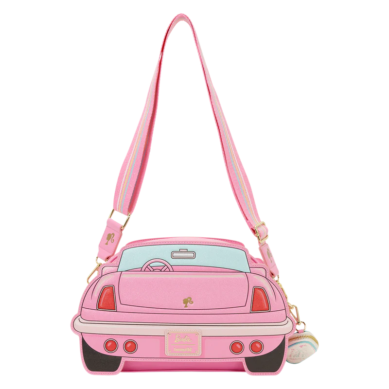 Barbie Corvette Car Light-Up Crossbody Bag with Coin Bag - Image 5