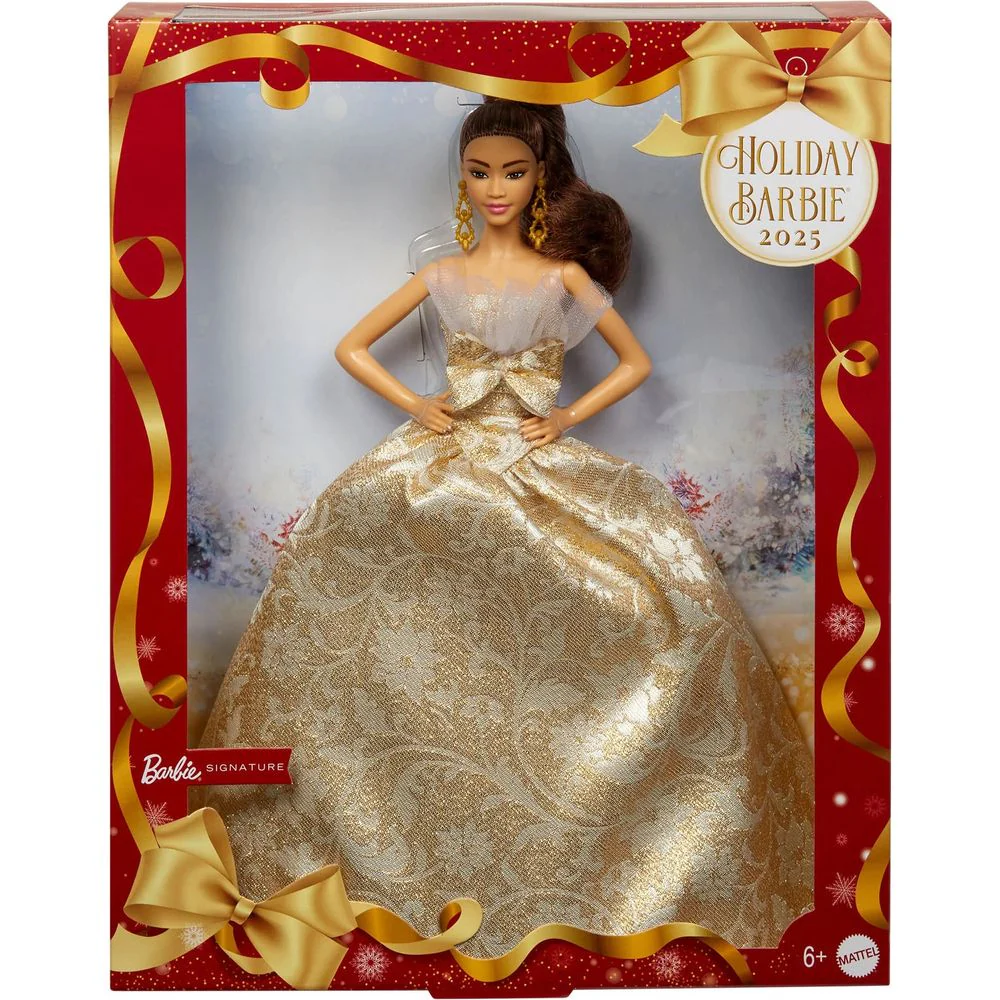 Barbie Signature 2025 Holiday Barbie - Doll 2 - Image 6