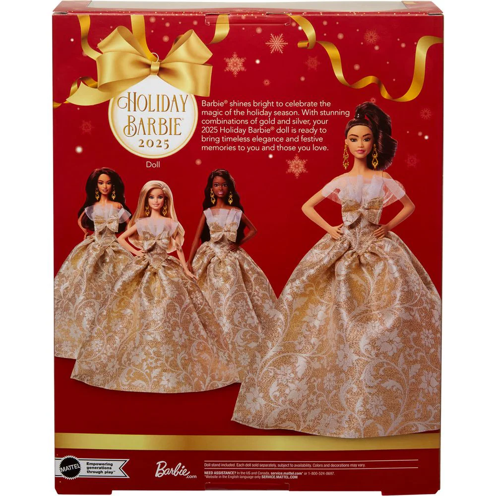 Barbie Signature 2025 Holiday Barbie - Doll 2 - Image 7