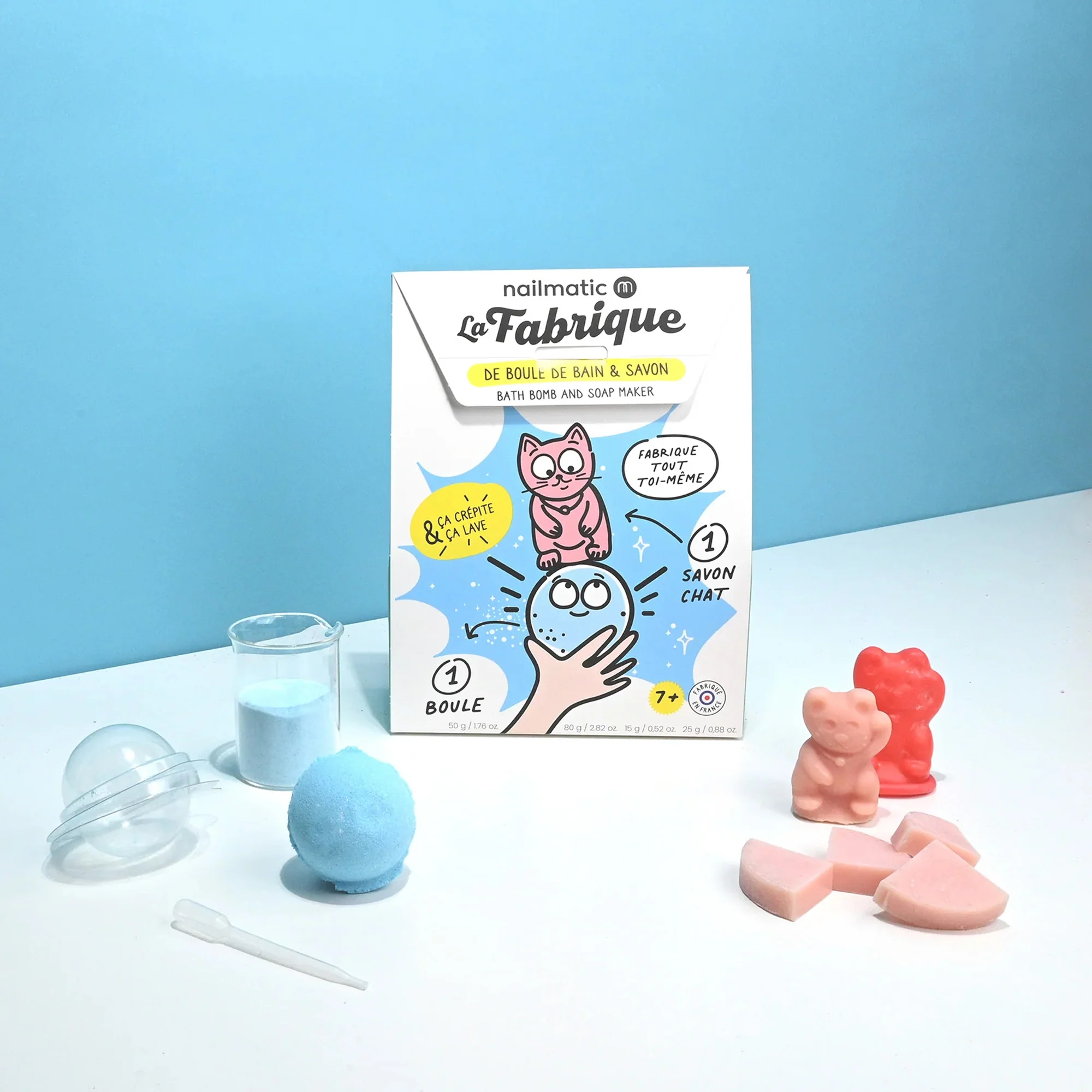 Bath Bomb & Soap Making Kit for Kids - Crackling - Image 2