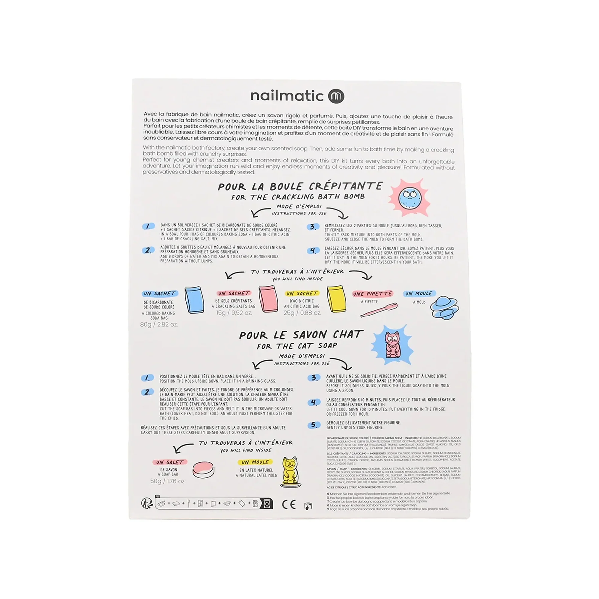 Bath Bomb & Soap Making Kit for Kids - Crackling - Image 3