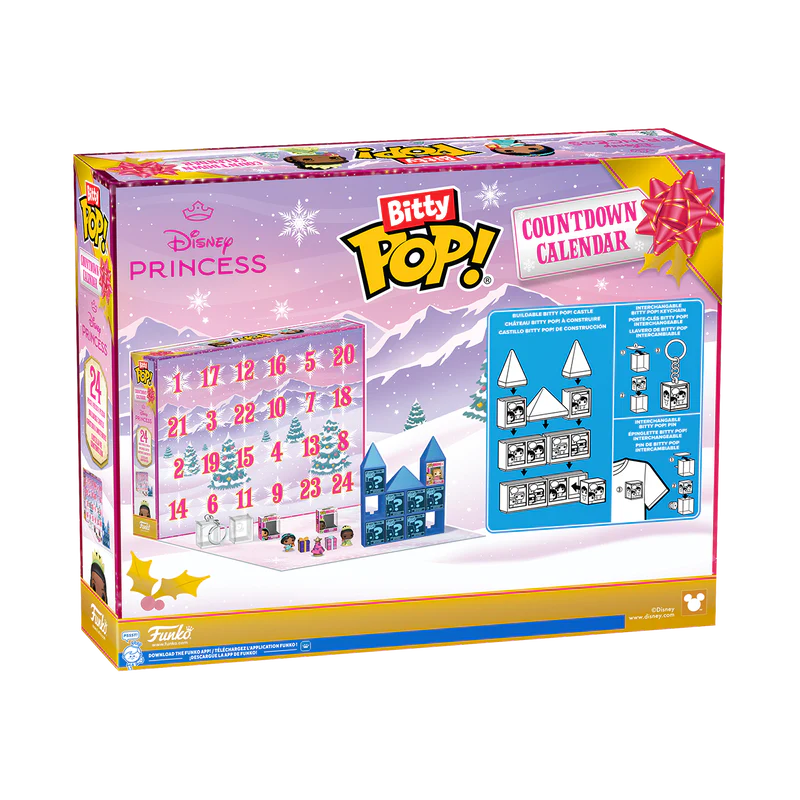 Bitty Pop! Disney Princess Holiday Advent Calendar - Image 4