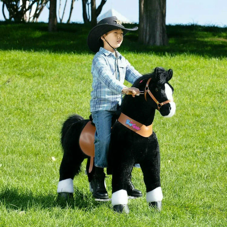 Black Model U Ride-On Horse - 7+ Years - Image 2
