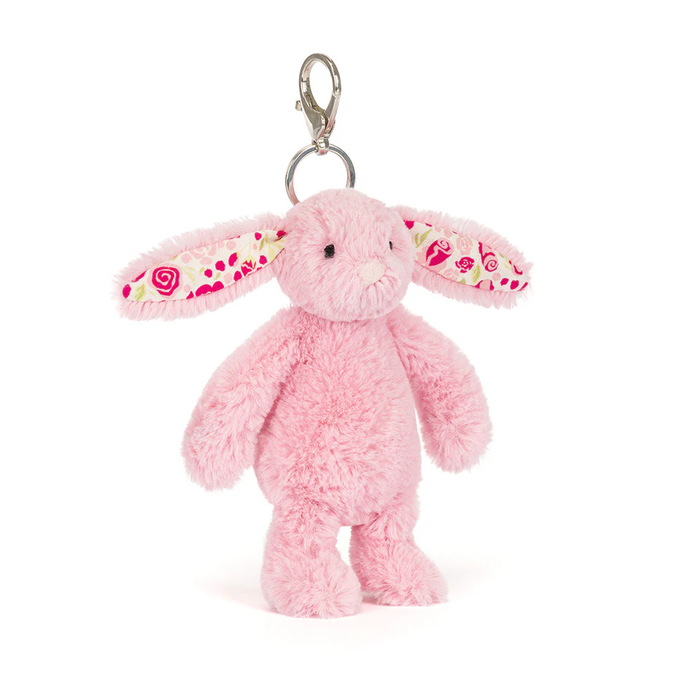 Blushkin Blossom Bunny Bag Charm - Image 2